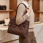 Women's Brown PU Handbag , , small
