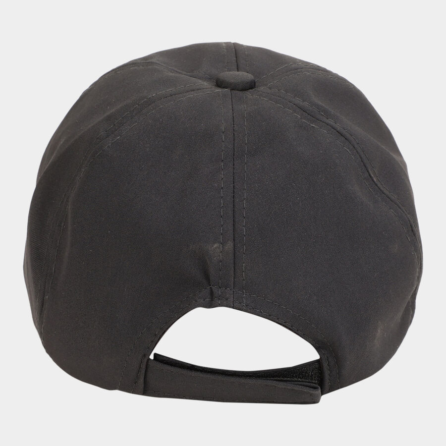 Black Men's Canvas Cap, , large image number null