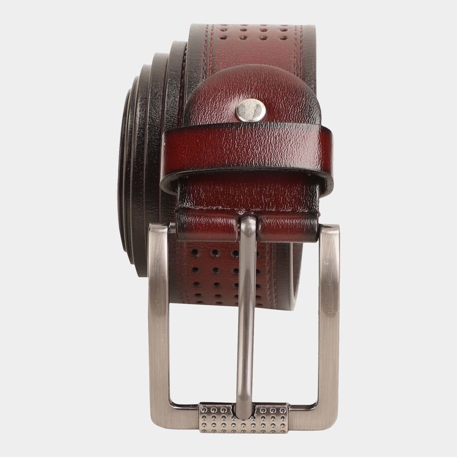 Men's Tan Polyurethane Casual Belt, , large image number null
