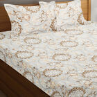 120 GSM White Polyester Double Bedsheet, , small image number null