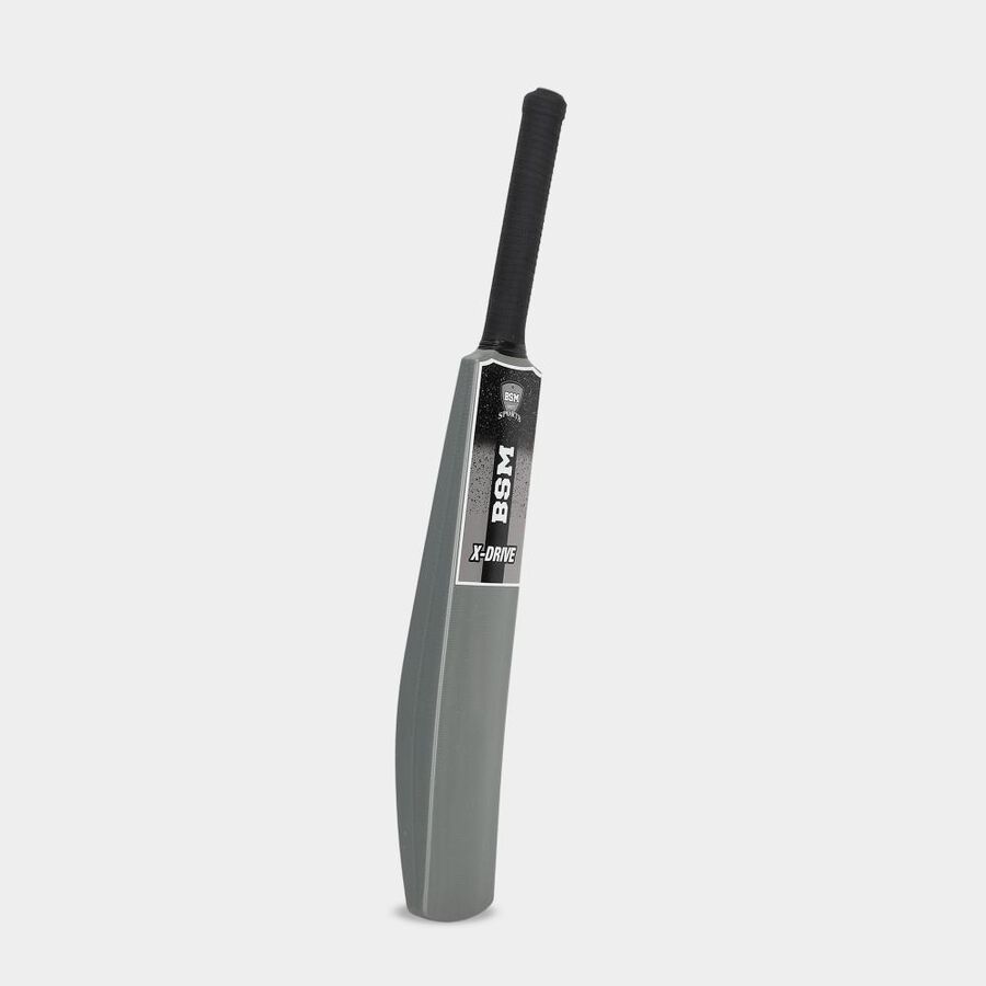 Kid's Dark Grey Cricket Bat, , large