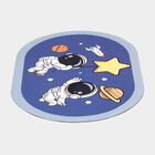 Anti-Skid Blue Polyester Bath Mat, , small
