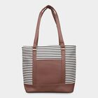 Women's Brown Pu Hand Bag, , small
