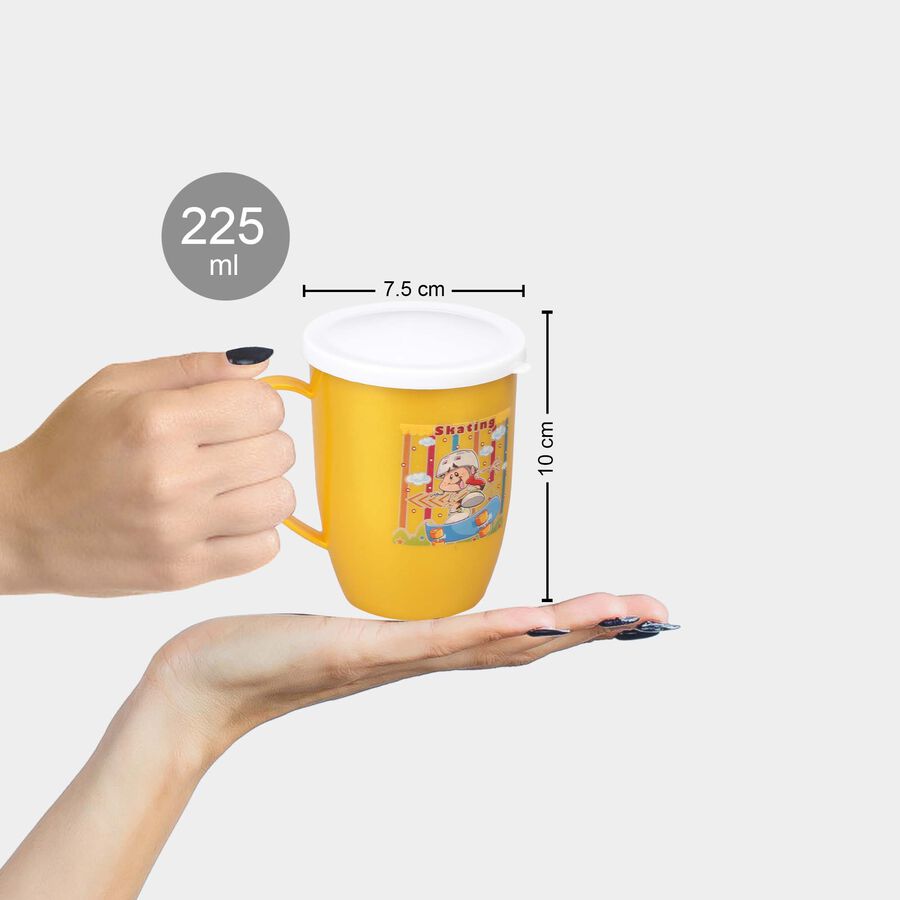 225 ml Steel Mug with Lid, , large image number null