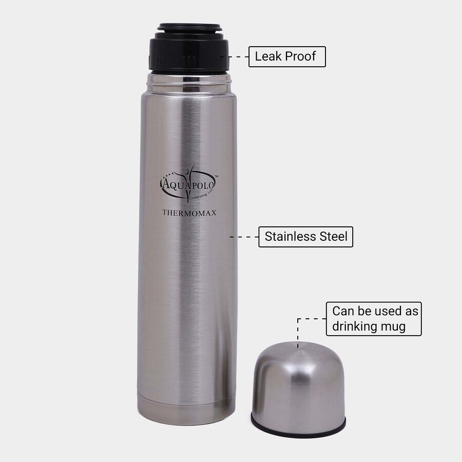 1 L Stainless Steel Insulated Bottle, , large image number null