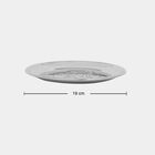 Stainless Steel Plate, 19 cm Dia., , small image number null