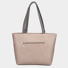 Women's Peach Polyurethane Tote Bag, , small image number null