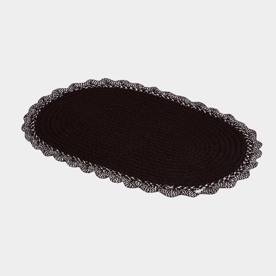 Brown Polyester Door Mat, , large image number null
