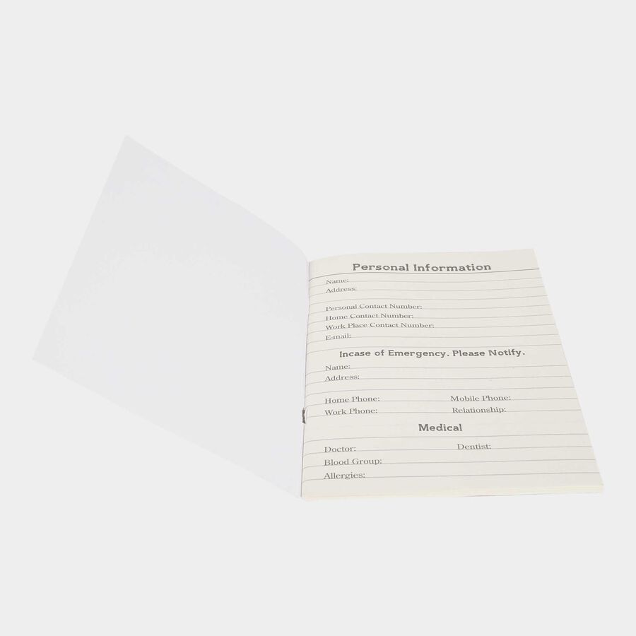14 Shades Diary, 80 pages, 14.25 X 20.50 cm, Color may vary - Colour/Design May Vary, , large image number null