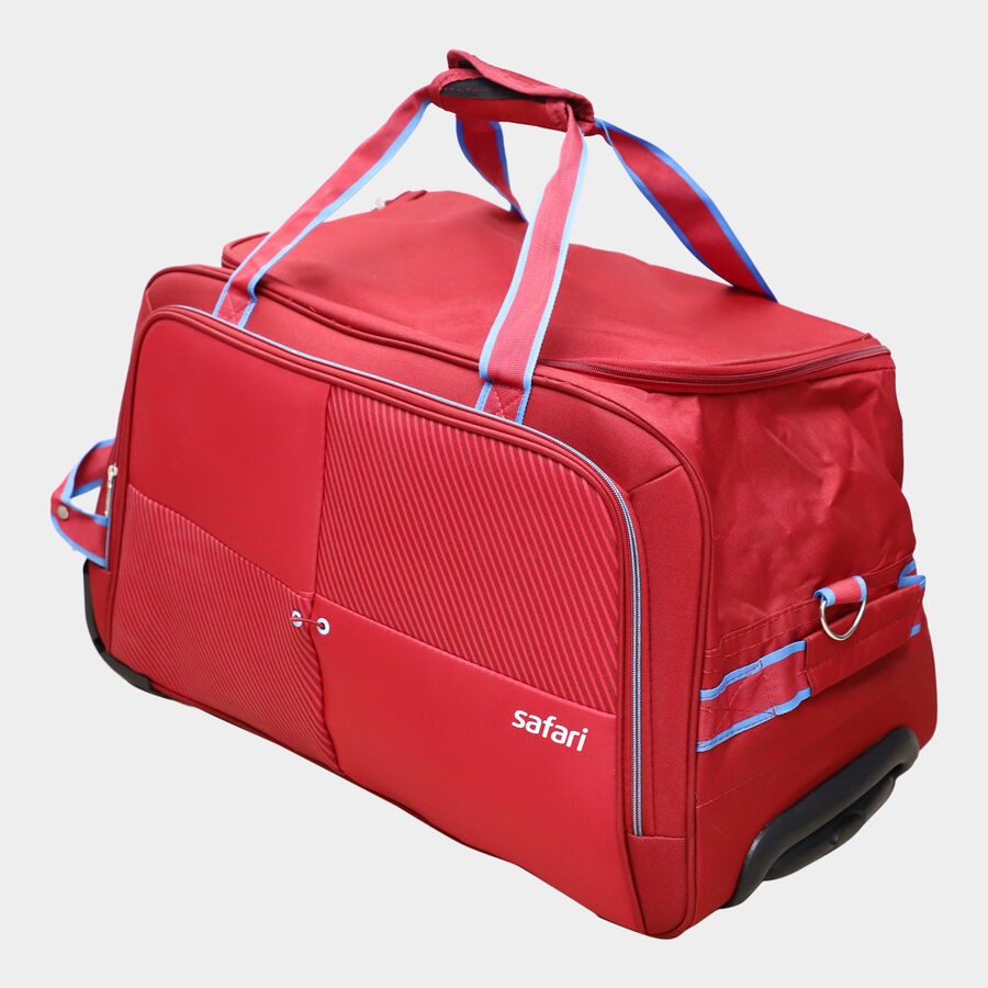 Red Polyester Duffle Trolley, , large image number null