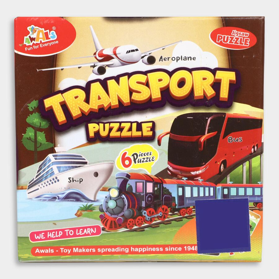 Transport Jigsaw Puzzle 6 Pcs, , large