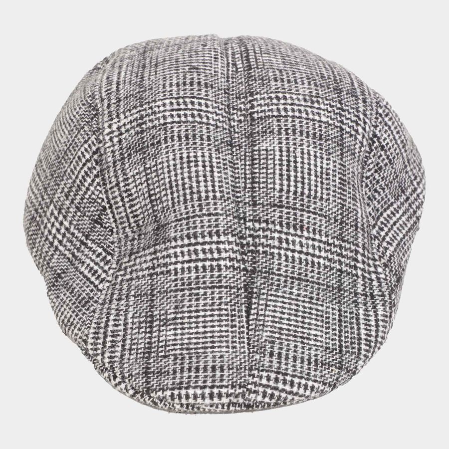 Acrylic/Wool Men Men Cap, Grey, , large image number null