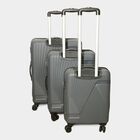 8-Wheel Dark Grey Polypropylene Hard Case Trolley, Small + Medium + Large, , small image number null