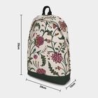 Women's Beige Fabric Backpack, , small image number null