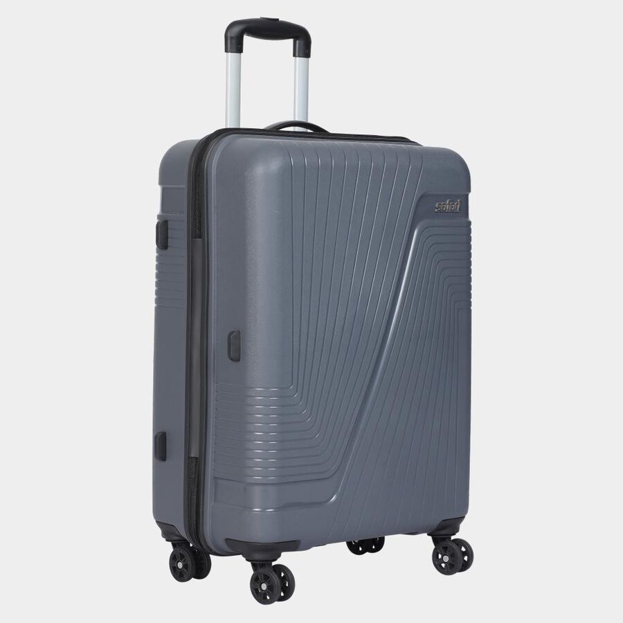 8-Wheel Polypropylene Hard Case Trolley, Medium, , large