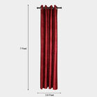 7ft. Maroon Microfiber Door Curtain, , small image number null