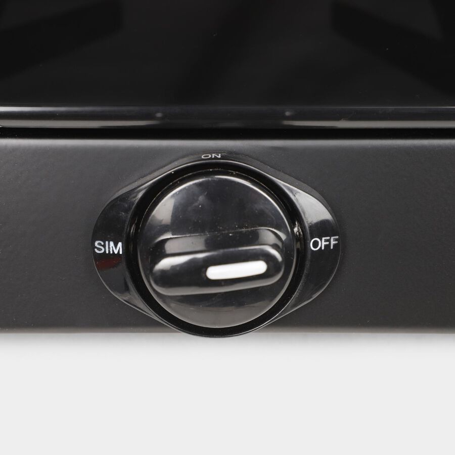 2 Burner Glass Top Gas Stove, , large image number null