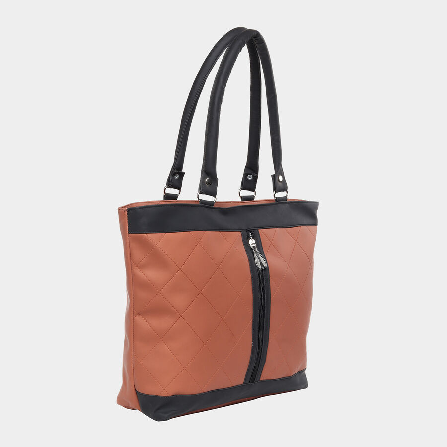 Women's Polyurethane Tote Bag, Medium Size, , large image number null