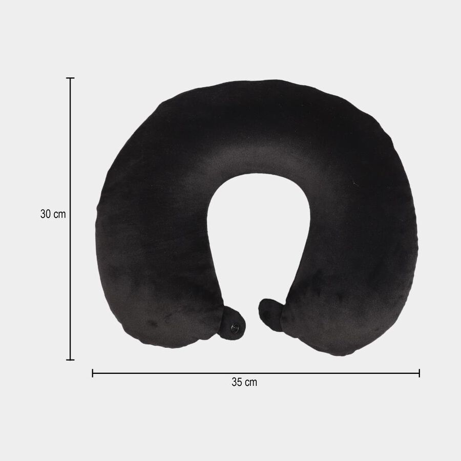Black Memory Foam Pillow, , large image number null