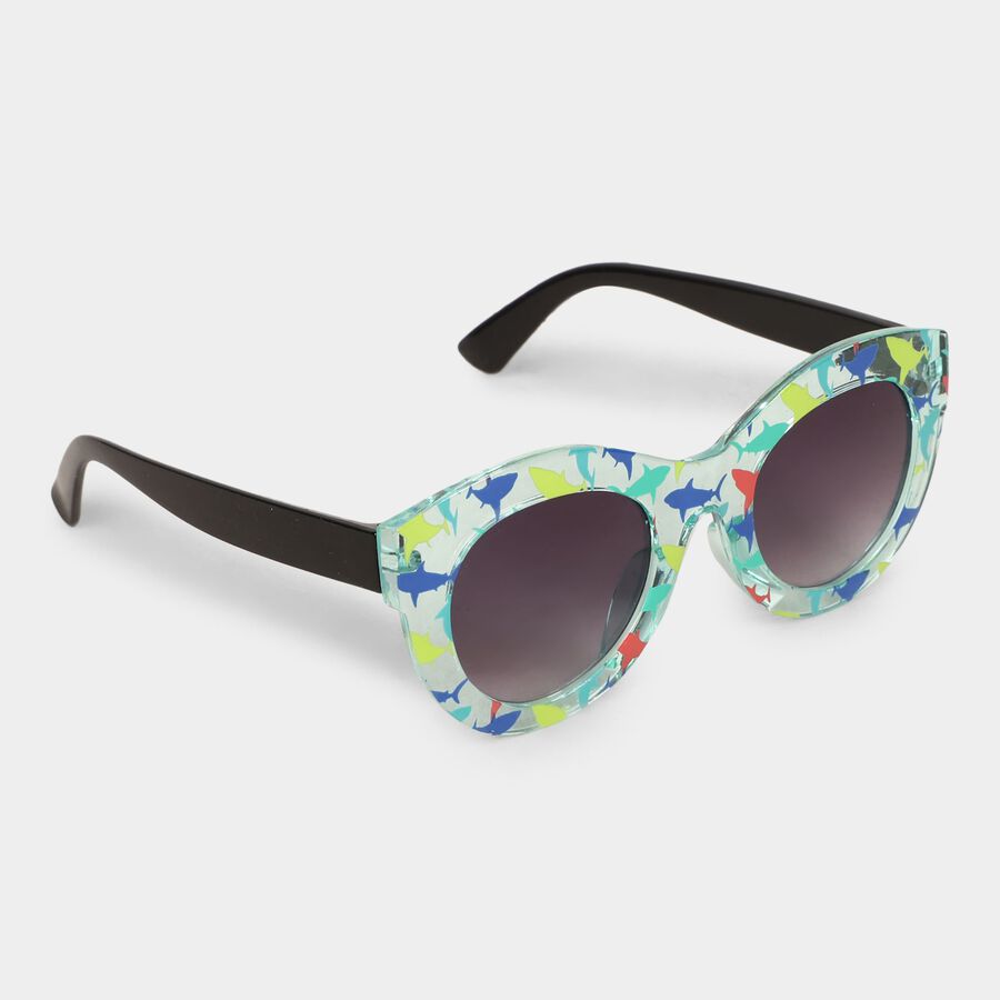 Kid's Plastic Gradient Rectangle Sunglasses, , large image number null