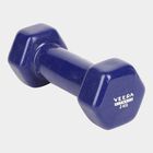 Rubber & Iron Body Fitness Dumbbells- 2 Kg Vinyl Dumbbell, , small image number null