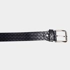 Men's Navy Blue Polyurethane Casual Belt, , small image number null