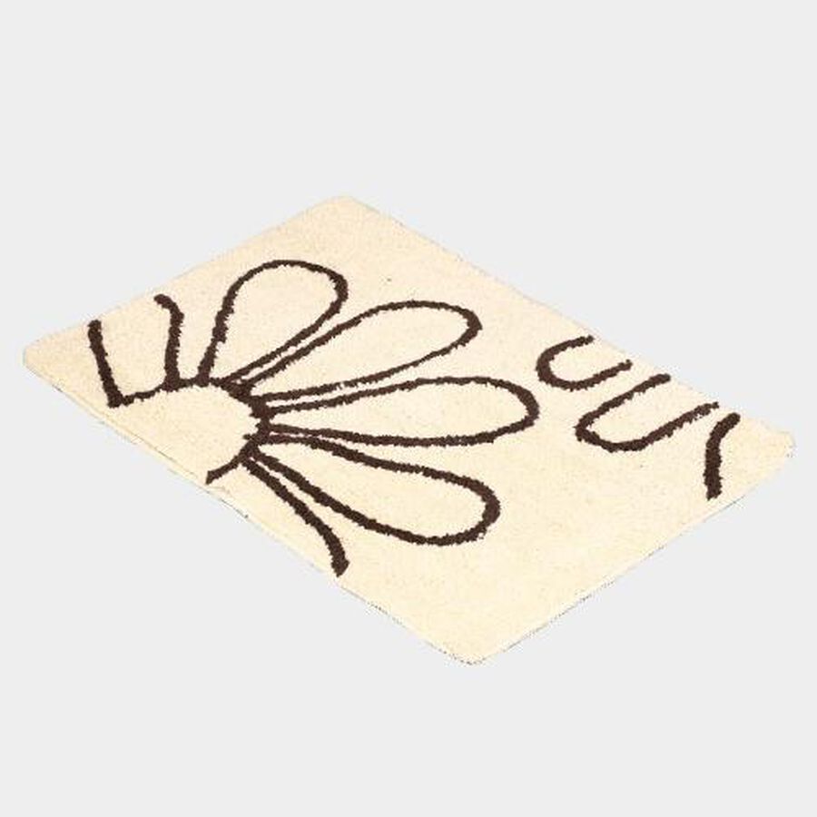 Anti-Skid Beige Polyester Door Mat, , large image number null