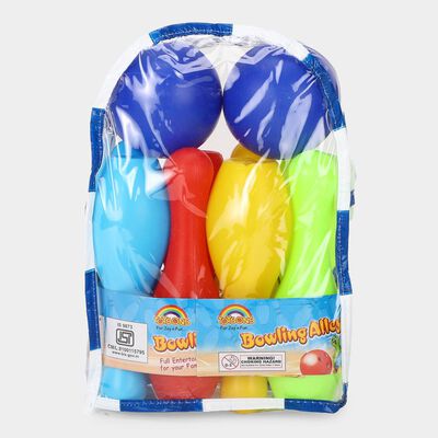 Kids Bowling Alley Toy Game Set