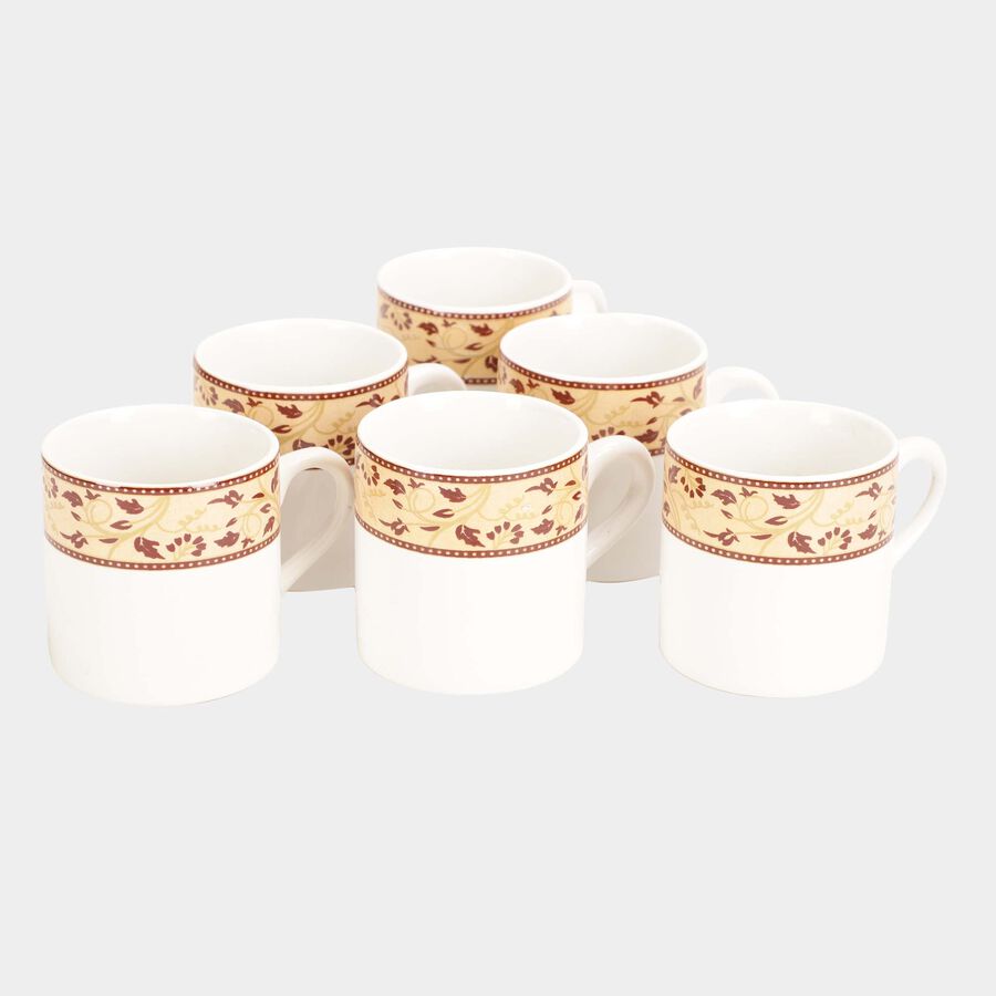 120 ml Stoneware Cup, Set of 6, , large image number null