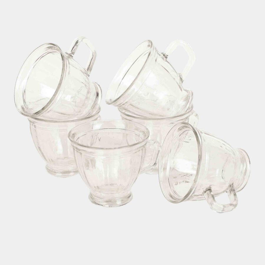 250 ml Glass Mug Set of 6, , large image number null