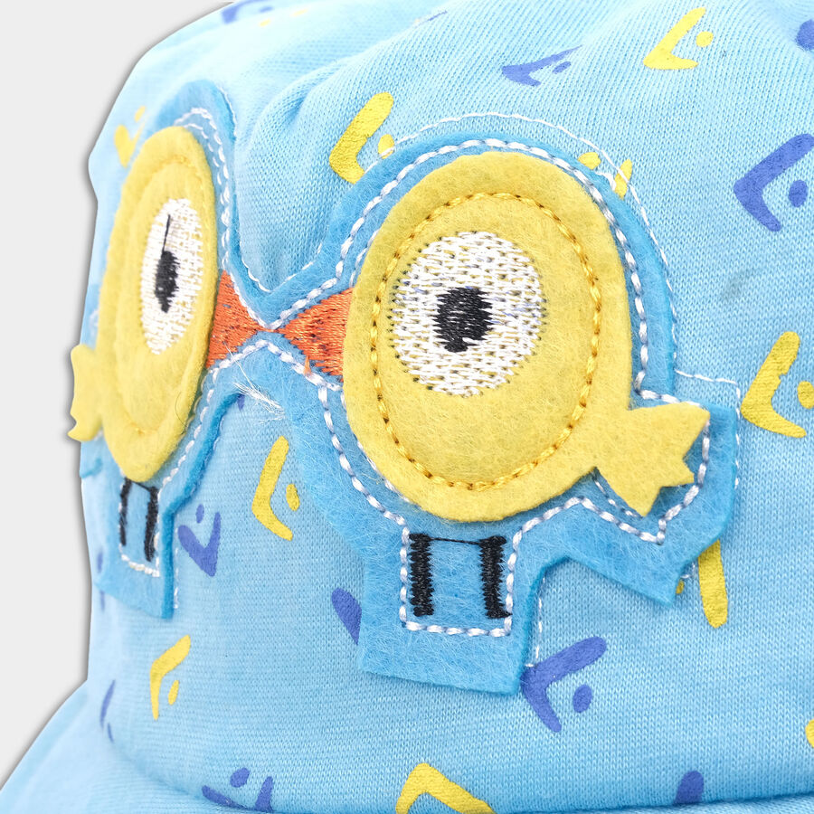 Kids' Blue Fabric Cap, , large image number null