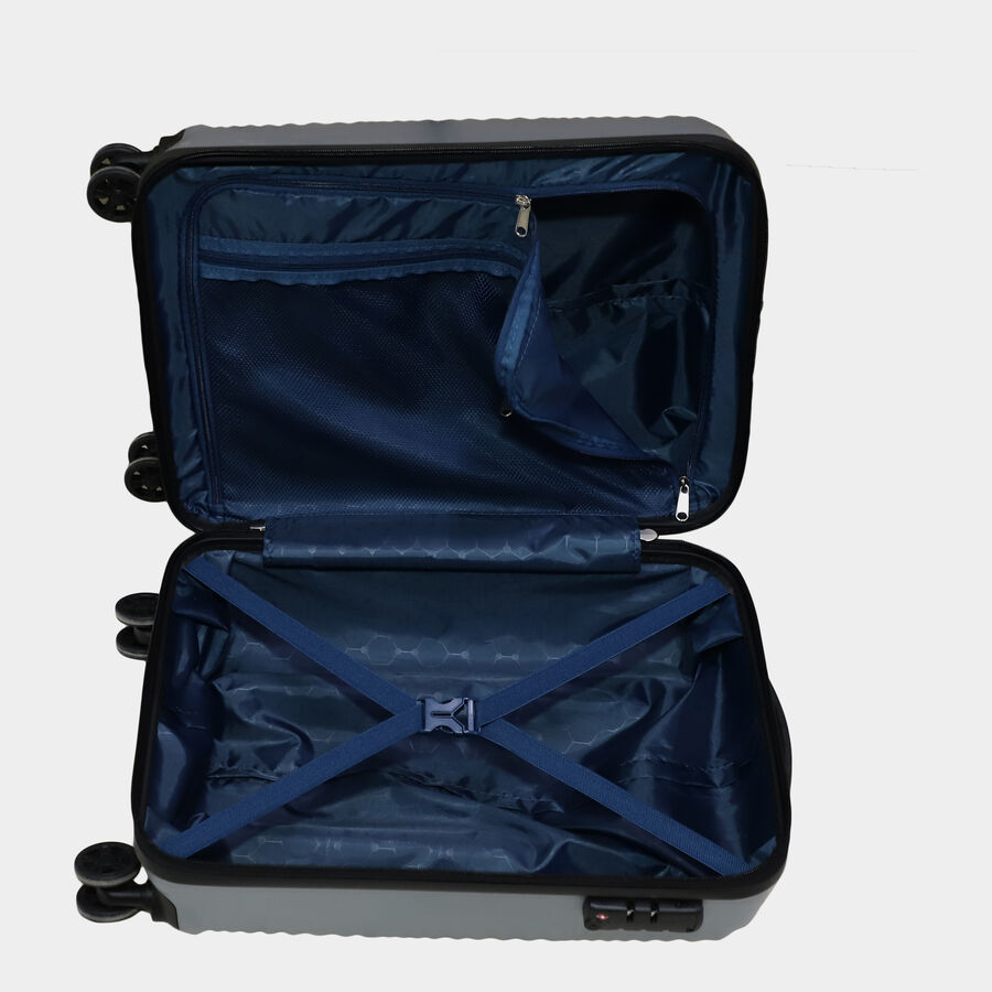 4 Wheel Hard Case Trolley, Small, , large image number null