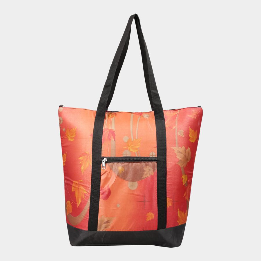 Orange Fabric-Polyester Bag, , large image number null
