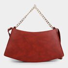 Women's Maroon Polyurethane Sling Bag, , small image number null