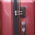 8-Wheel Wine PVC Matee Hard Case Trolley, Medium, , small image number null