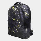 Black, Yellow Backpack with Laptop Sleeve, 35 L(Approx), , small image number null