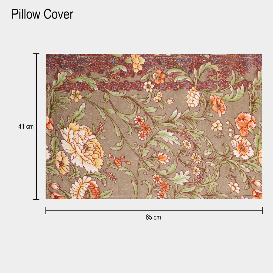 120 GSM Brown Microfiber Double Bedsheet, , large image number null