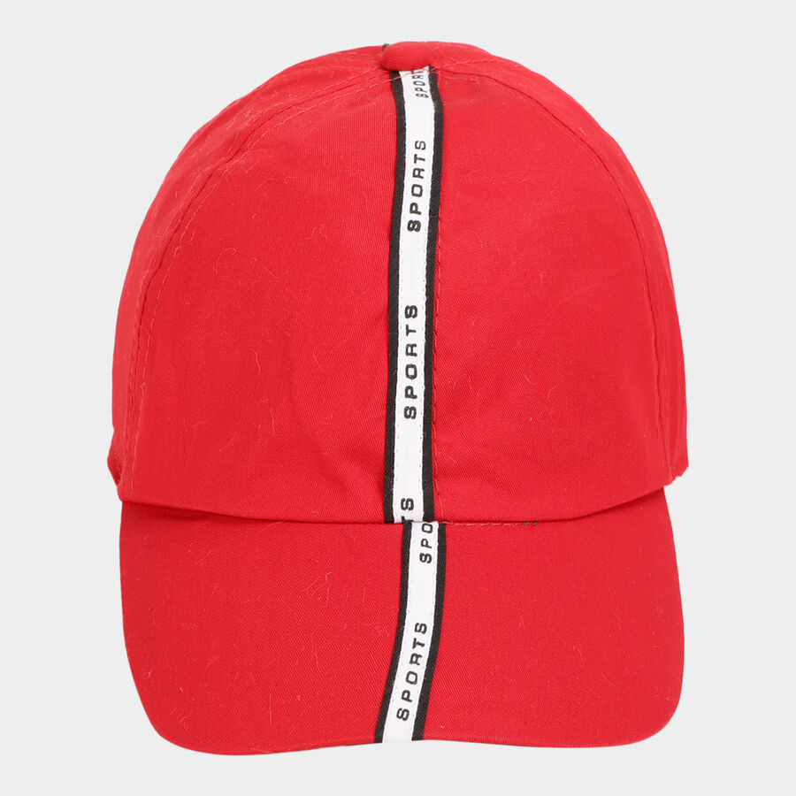 Kids' Red Canvas Cap, , large image number null