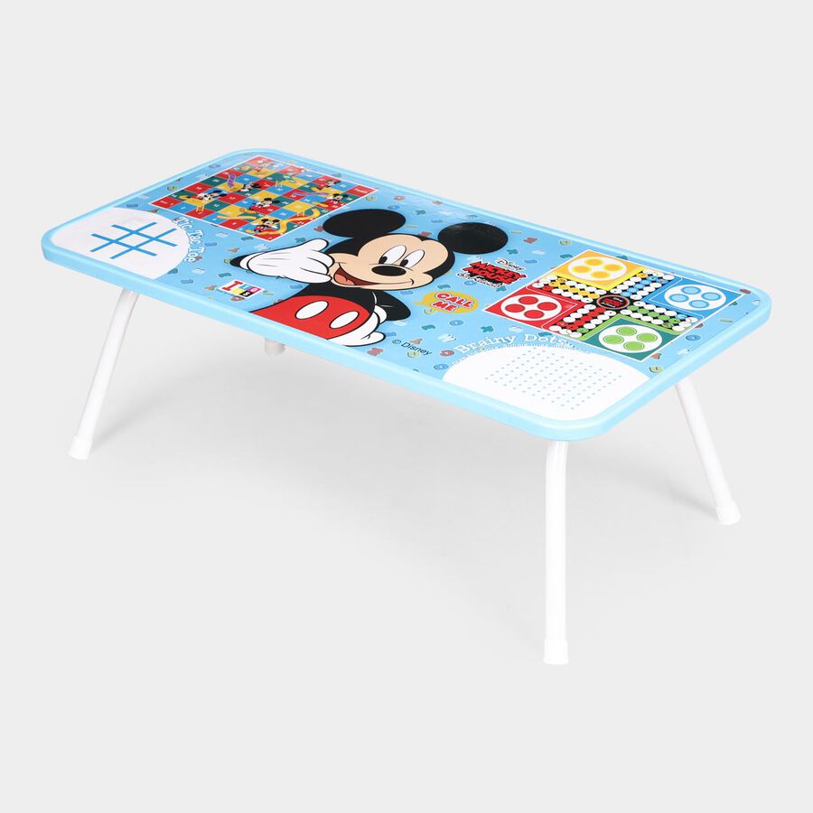 Mickey Mouse Print Folding Wooden Table, , large