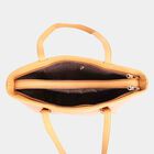 Women's Mustard Polyurethane Hand Bag, , small image number null
