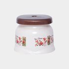 White Plastic Bath Stool, , small image number null