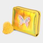 Kid's Yellow Polyurethane Compact Wallet, , small image number null