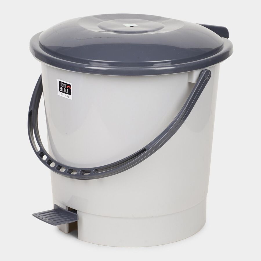 6 L Plastic Dustbin, , large image number null