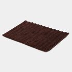 Anti-Skid Brown Polyester Bath Mat, , small image number null