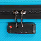 8-Wheel Blue Polyester Hard Case Trolley, Medium, , small image number null