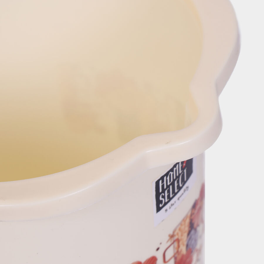 Plastic Bath Mug Plastic Printed Bath Mug, 1 L - Colour/Design May Vary, , large image number null