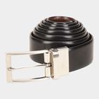 Men's Black Leather Formal Belt, , small image number null