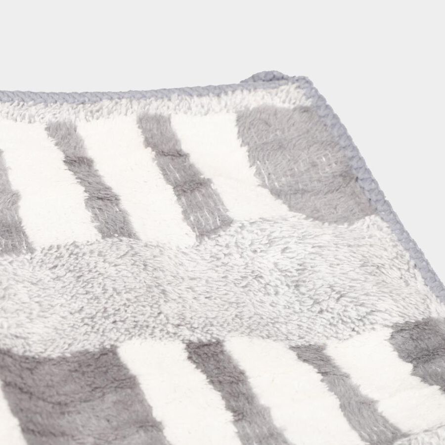 330 GSM Grey Microfiber Hand Towel, , large