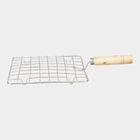 Stainless Steel Wire Roaster With Wooden Handle, , small image number null