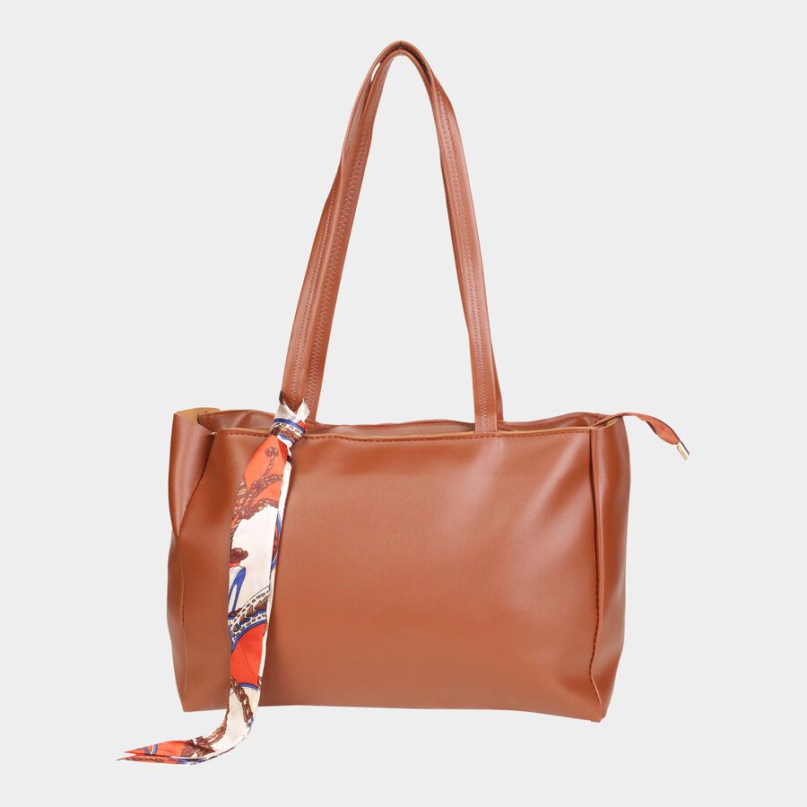 Women's Polyurethane Tote Bag, Medium Size, , large image number null